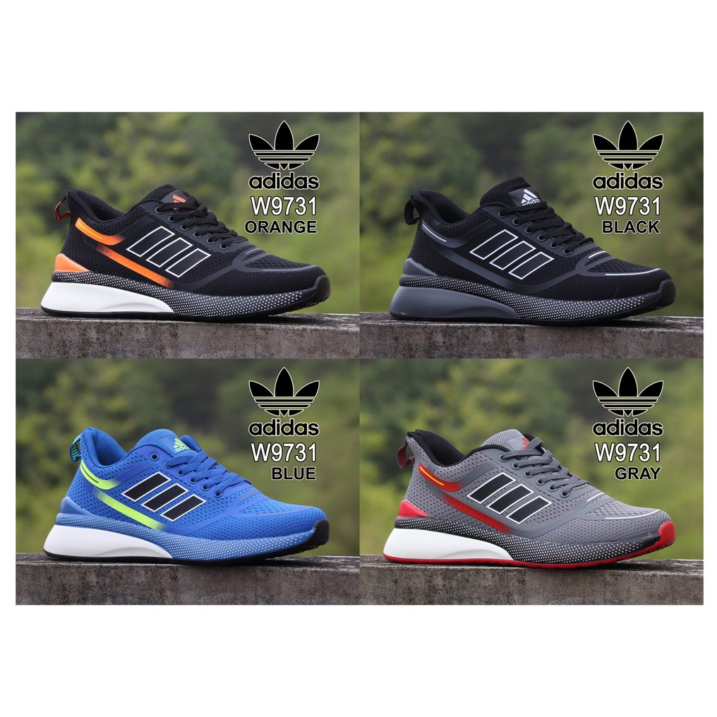 SV - SEPATU SNEAKERS PRIA SPORT SHOES ADIDAS W9731 SIZE 40-44 SPORT SHOES PRIA IMPORT