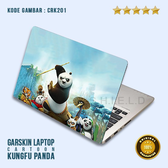 Garskin / Skin / Cover / Stiker Laptop - Cr Kungfu Panda 1