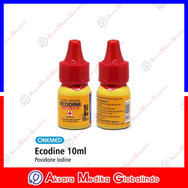 Ecodine Povidone 10ml Onemed Betadin