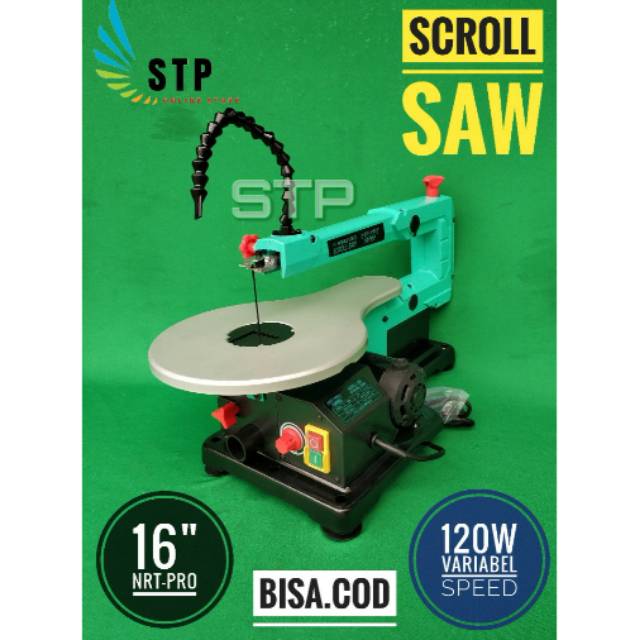 Scroll Saw Gergaji Triplek 16in NRT-PRO