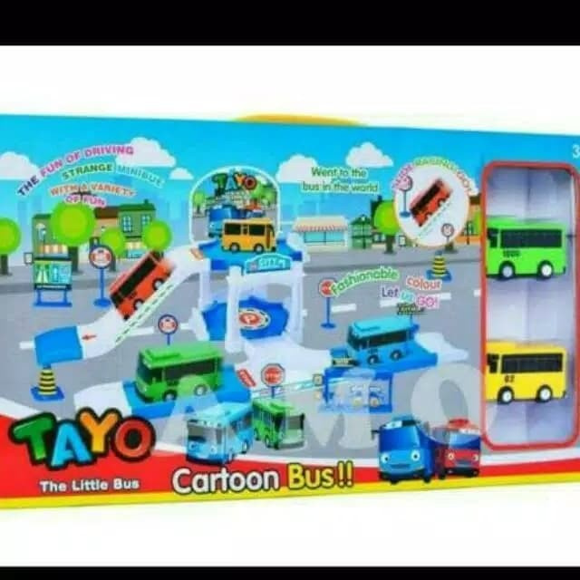 Mainan Track Tayo Little Bus