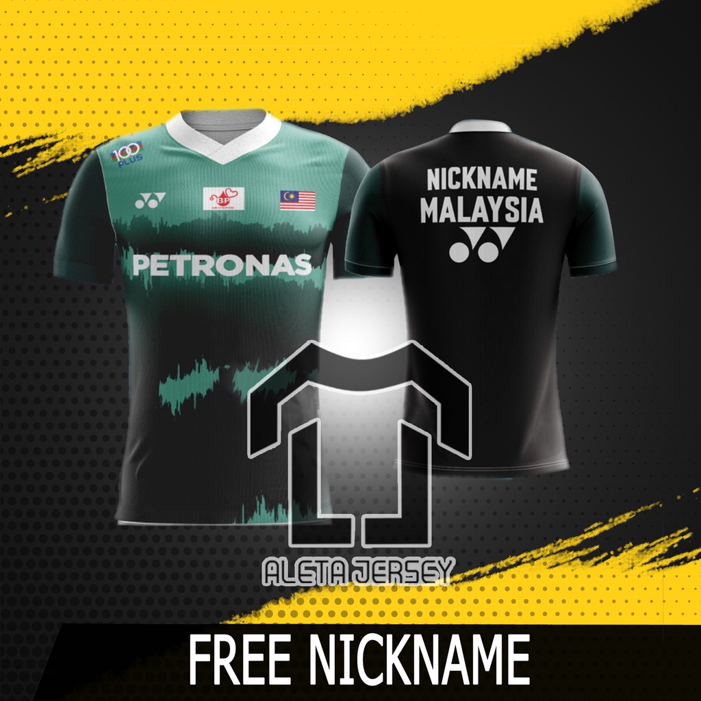 JERSEY BADMINTON YONEX MALAYSIA BWF WORD AARON CHIA & SOH WOOI YIK CHAMPION SHIP 2022