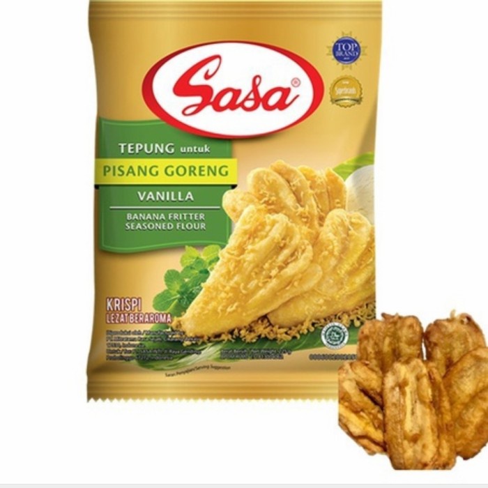 

makanan sasa bumbu tepung pisang goreng 75gr (isi 5pc)