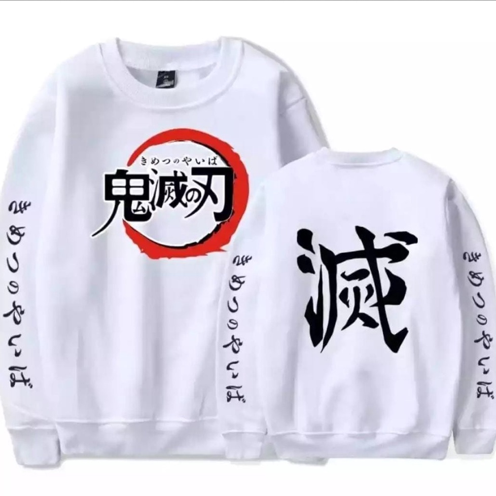 sasuke id - Jaket Hoodie Anime Kimetsu No Yaiba KNY Pria / Wanita - Anak&amp;dewasa