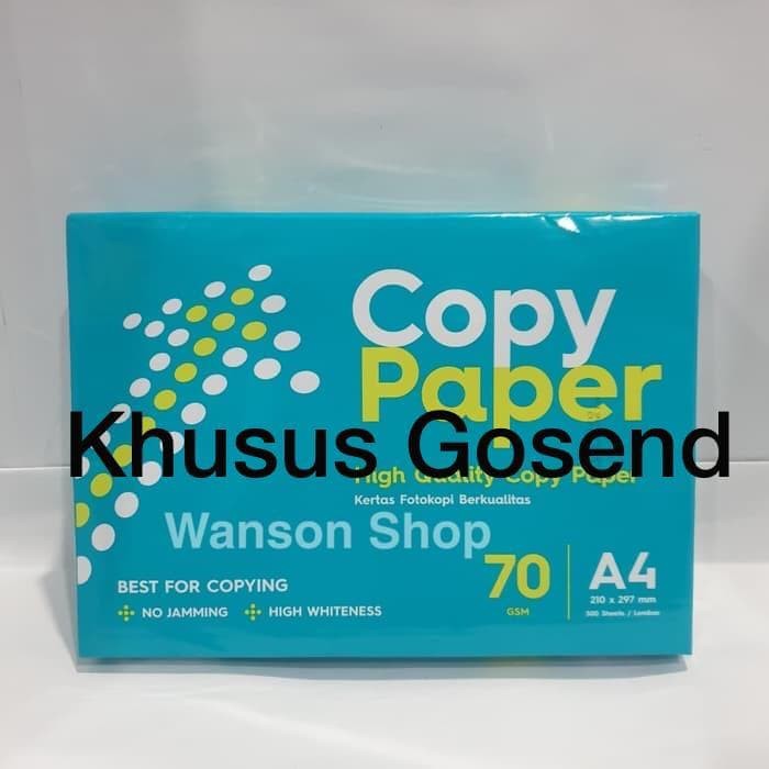 

Murah KERTAS HVS A4 COPY PAPER 70GRAM / KERTAS FOTO COPY A4 COPY PAPER Keren