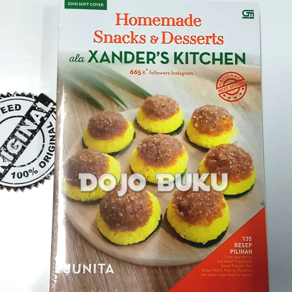 Homemade Snacks &amp; Desserts Ala (Soft Cover) By Xander'S Kitchen Junita