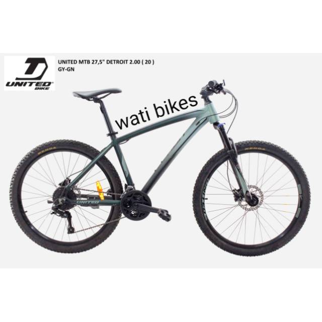 Sepeda gunung sepeda  MTB 27,5 united detroit  2.00(20)