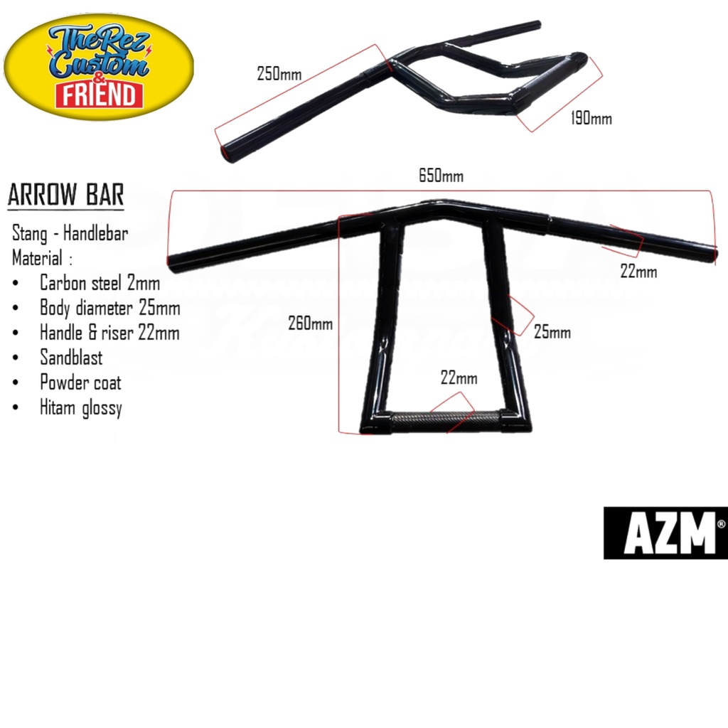 Stang Custom Stang Motor Stang Chopper Arrow