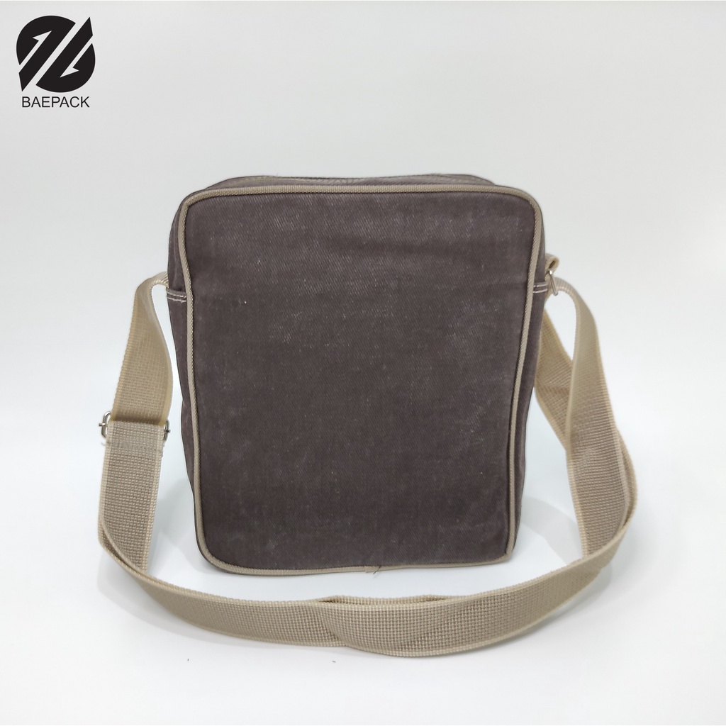 Tas Selempang Volker Dark Brown Baepack / Tas Selempang Pria dan Wanita