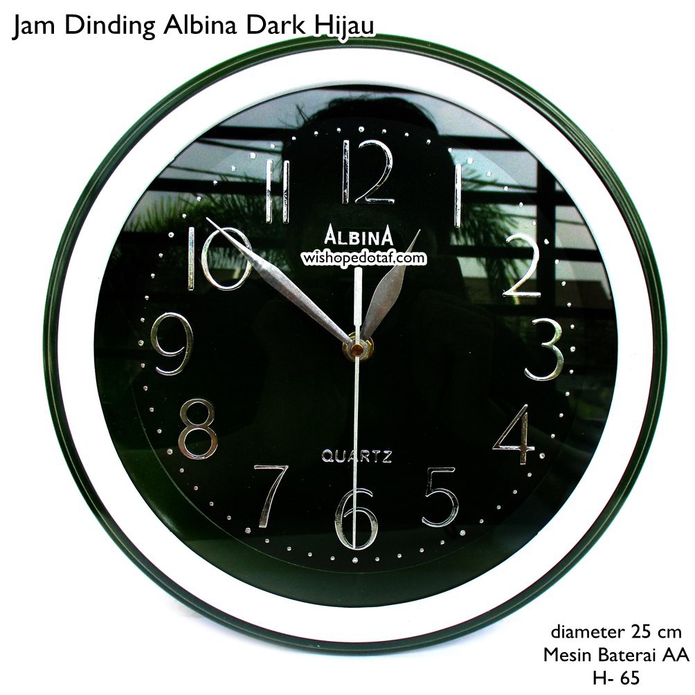Jam Dinding Hias Albina Import 25 cm