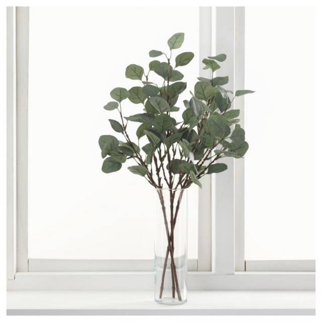 Daun silver dollar artificial / Silver dollar artificial / Daun artificial / Tanaman silver dollar