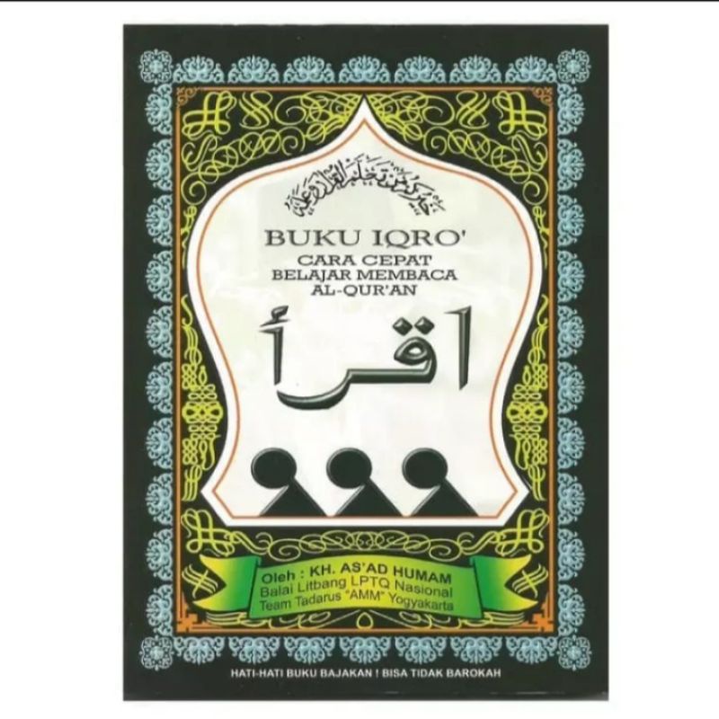 

PEROMO IQRO Bendel Besar UK 20X15 CM