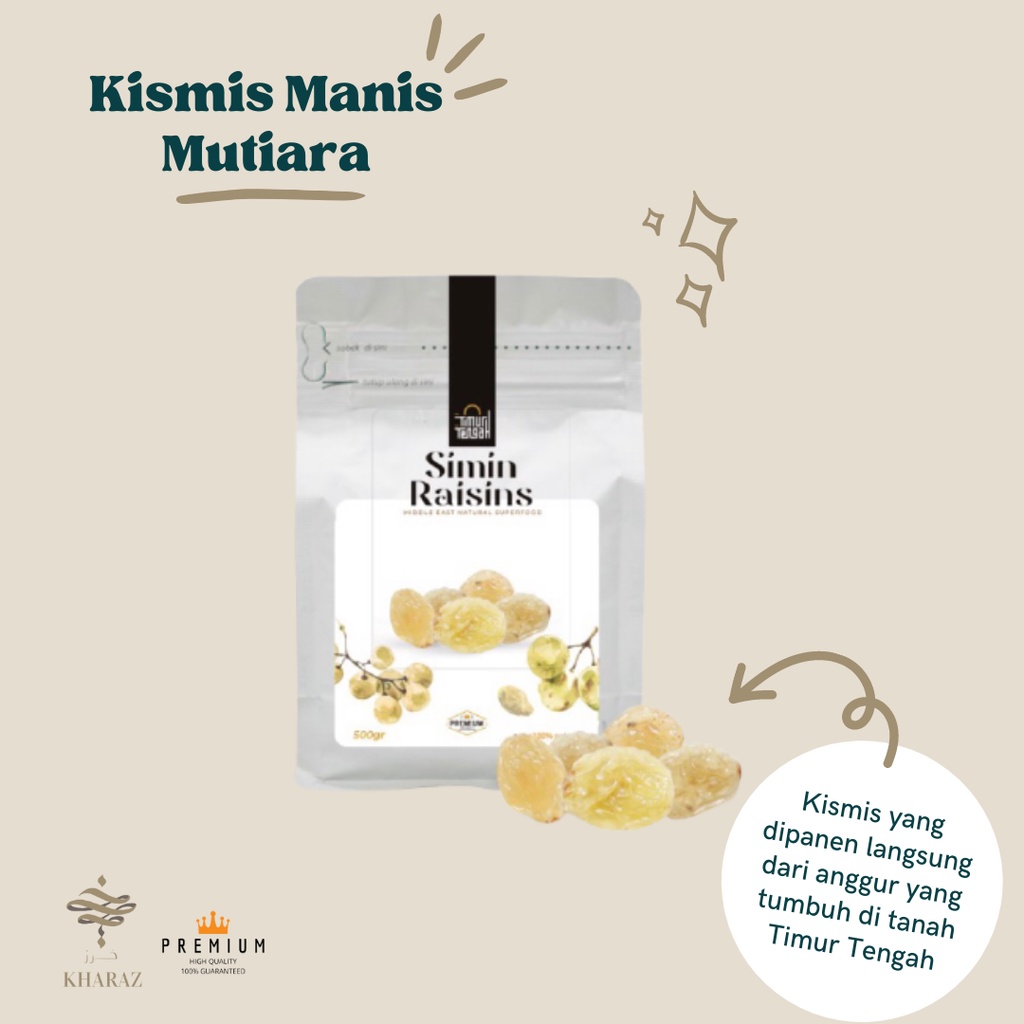 

Kismis Manis Mutiara Simin Raisins