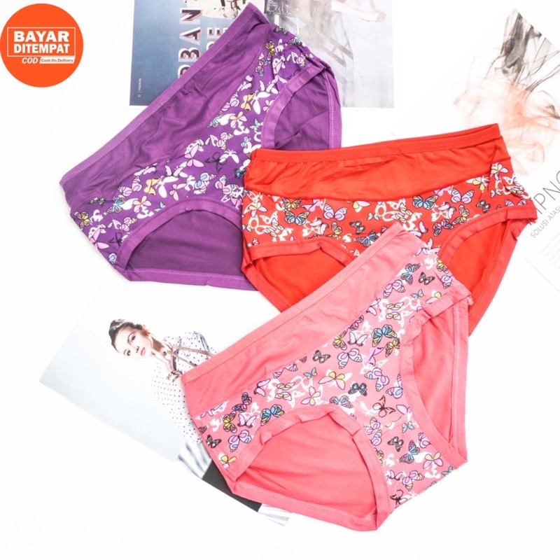 CD Celana Dalam Wanita Dewasa Katun Renda Murah XL 3L / Undies Wanita Pakaian Dalam Wanita Dewasa Cawet Kancut Celana Dalam Wanita Jumbo Renda Murah