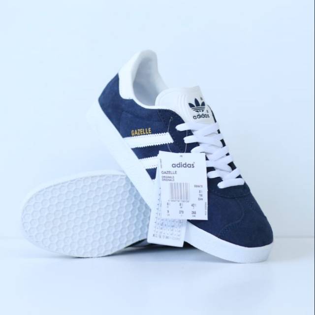 ADIDAS GAZELLE NAVY OPSIDEN STRIP WHITE ORIGINAL