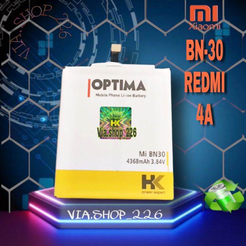 BN30 BN 30 BATERAI XIAOMI 4A REDMI 4A DOUBLE POWER ORIGINAL BATTERY BATRE XIOMI 4A bn30 Bn 30 ORI HO