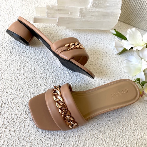 DUSHI Delisha heels - sandal hak tahu wanita 4CM