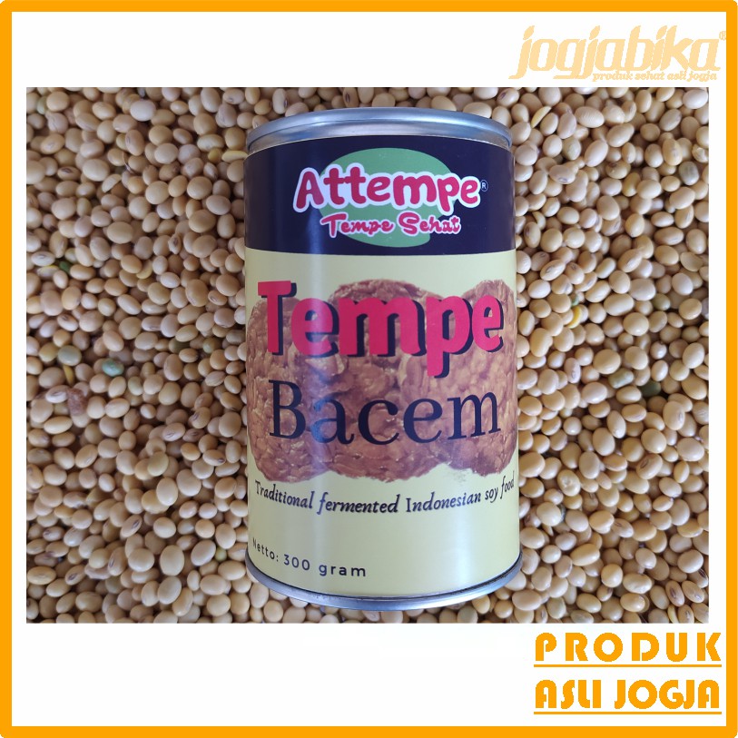 Tempe Bacem Kedelai Lokal Non GMO Organik Asli Jogja Attempe  300 g