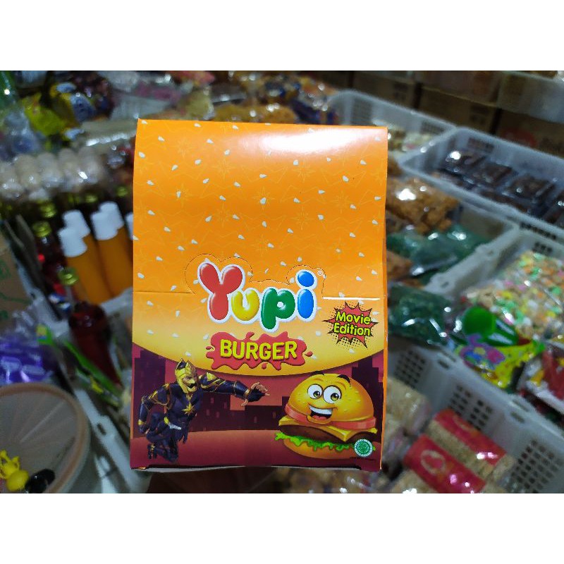 

YUPI BOX - BURGER - EXOTIC MANGO - LITTLE STAR - CHOCO GLEE - STRAWBERRY - BABY BEAR