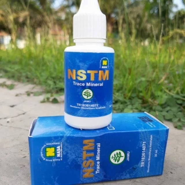 NSTM Trace Mineral Obat Tetes Herbal Original NASA BPOM