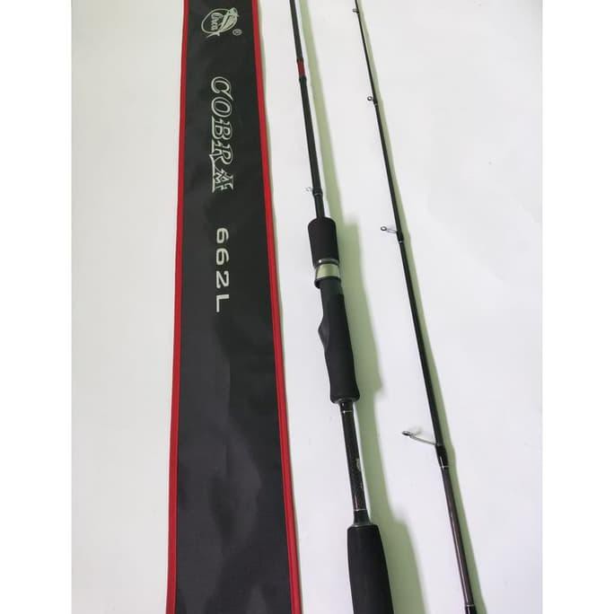 TERMURAH Joran Spinning Orca Cobra 198 662Cm Light Line 4-8 Lbs Fishing rod