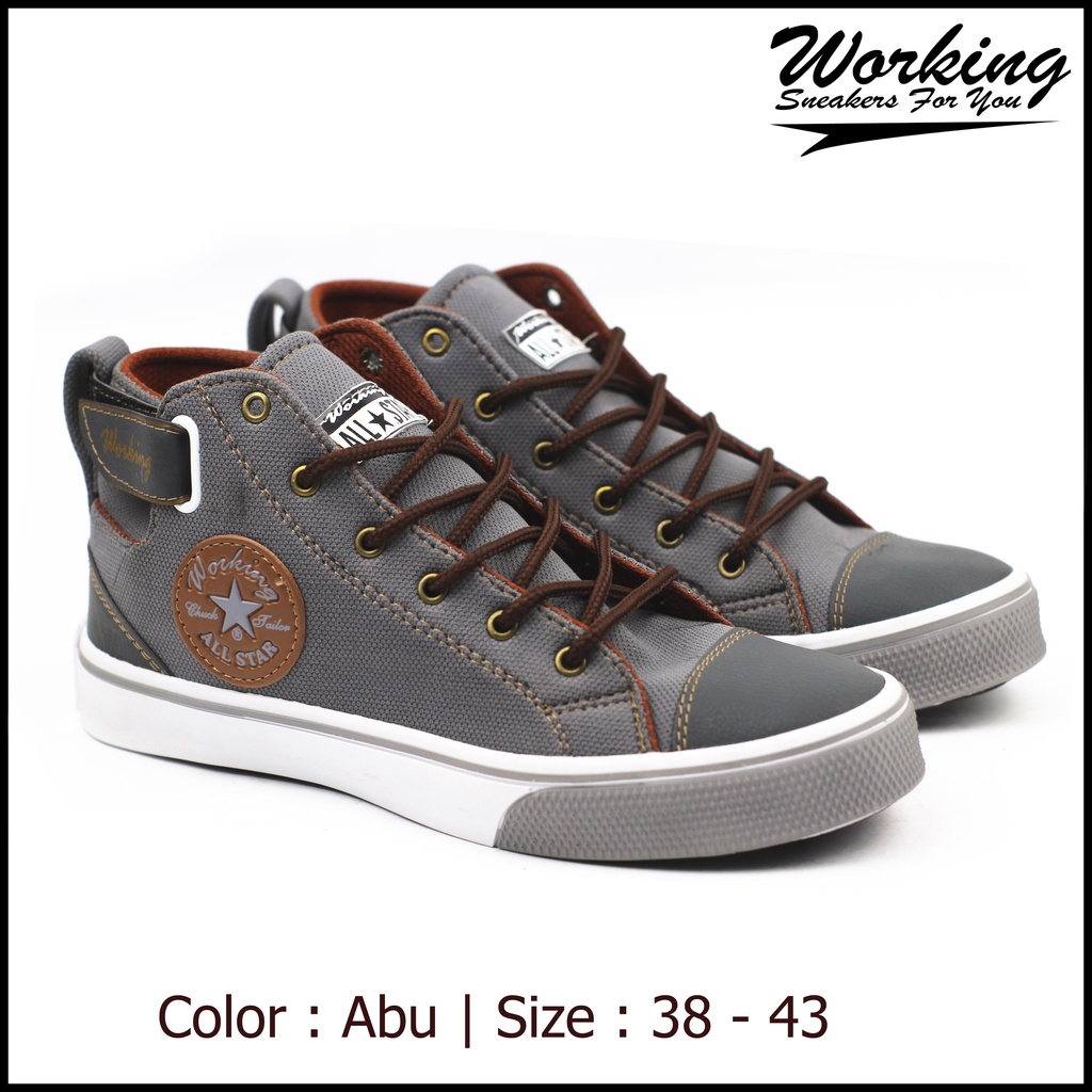 Sepatu Pria Boot Working Converse // Sepatu Sneakers Kasual