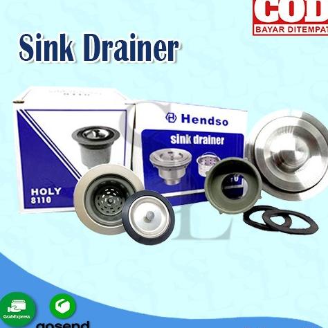 Silahkan Order] SARINGAN BAK CUCI PIRING/AFUR SINK DRAINER STAINLESS HENDSO