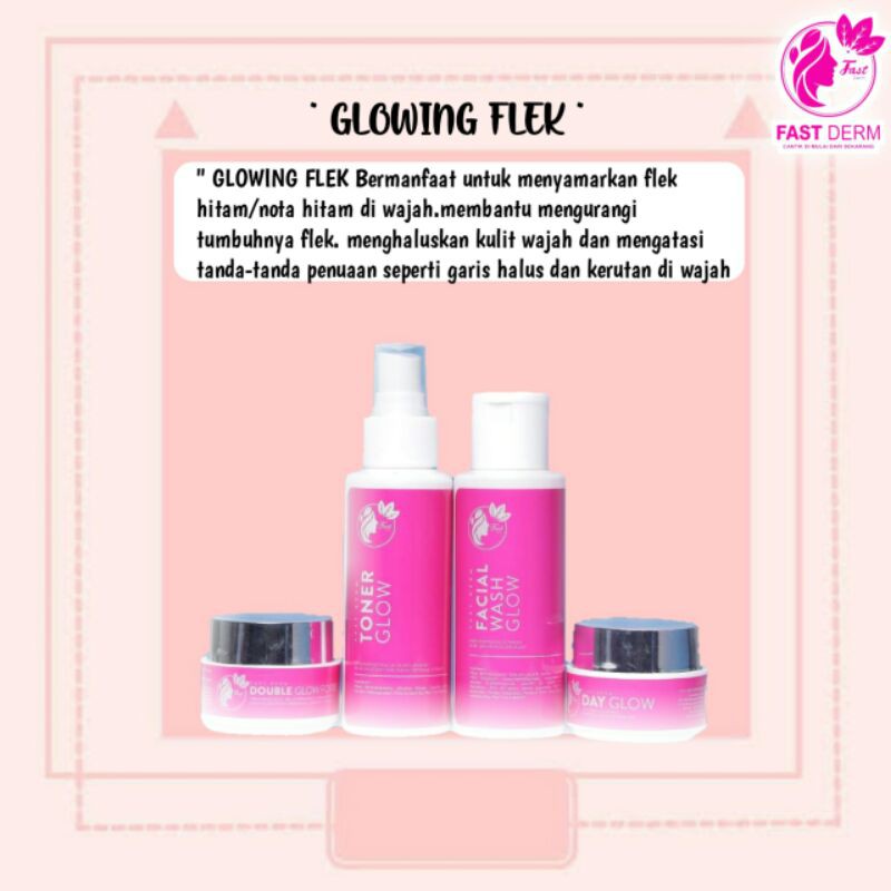 Fast derm glowing flek