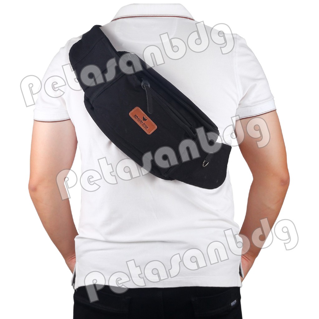 RTM - Tas Selempang Braun Fox Fort Knox Sabyan Waistbag