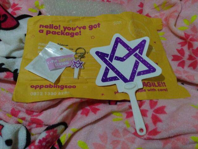 K-pop Lightstick Keychain (boygroup Ver)