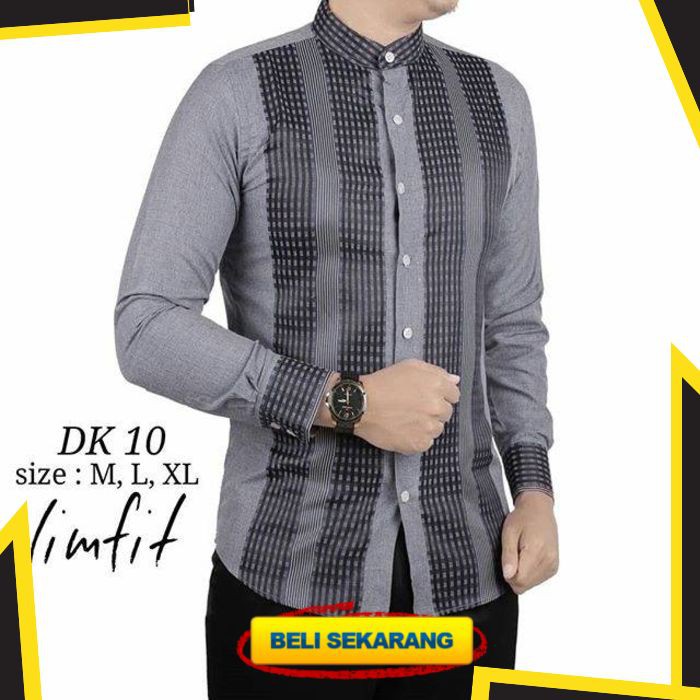 BAJU KOKO PRIA KEMEJA KOKO SLIM FIT BEST SELLER DK10