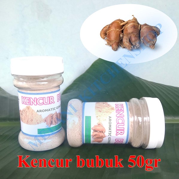 

Kencur Bubuk Rempah Bumbu 50gr Aromatic Ginger Powder Botol 50 gr