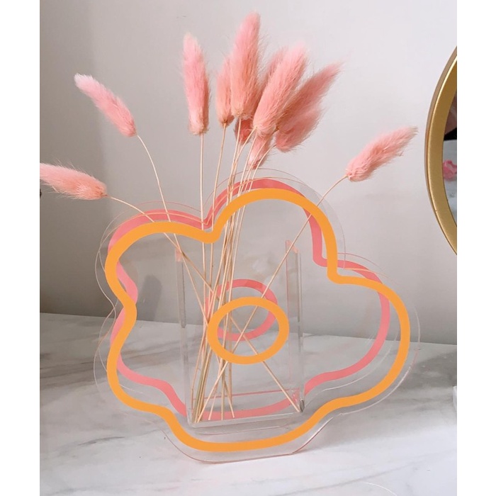 

Cantik Flower Pastel Vase / Vase Bunga / Pen Holder / Tempat Pen Bagus