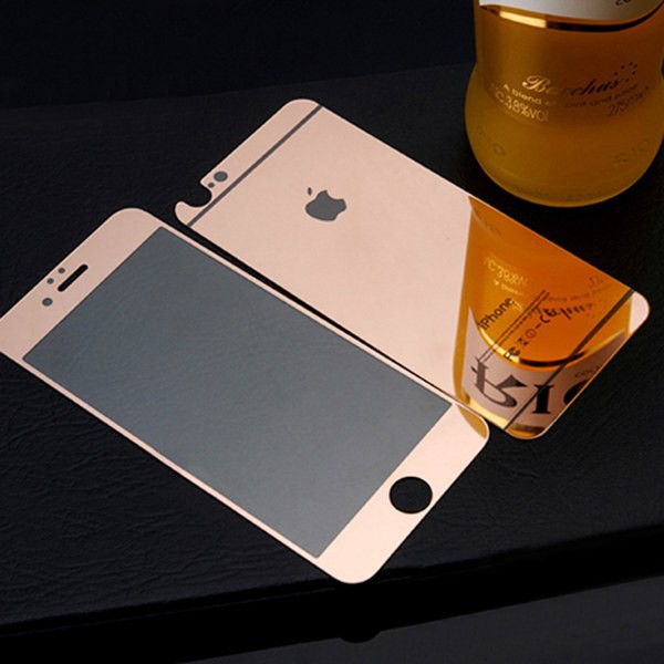 TEMPERED GLASS MIROR FOR IPHONE 6G/6S (4.7) DEPAN BELAKANG