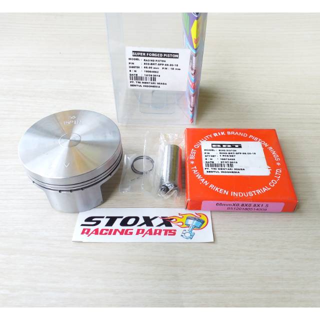 SUPER FORGED PISTON 66 PEN 15 BRT seher pin