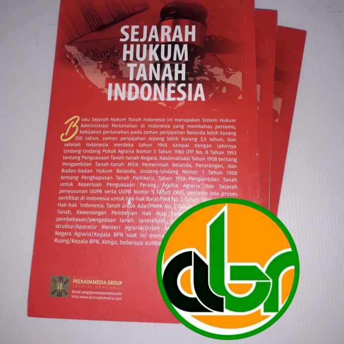 

HOT SALE!!! SEJARAH HUKUM TANAH INDONESIA, SIHOMBING TERLARIS