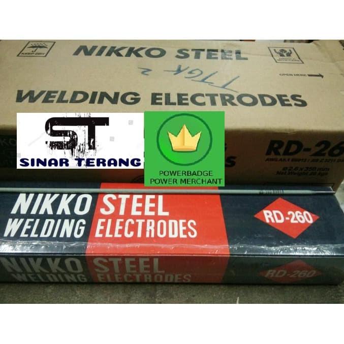 Kawat Las Nikko RD-260 Ukuran @ 3.2 x 350mm