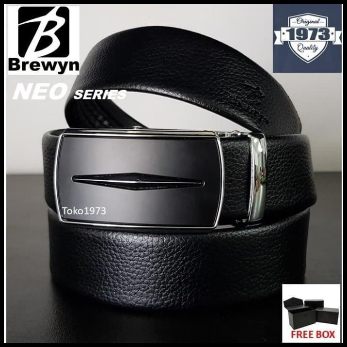 Force Welch | Brewyn Neo Series - Ikat Pinggang Rel Gesper Sabuk Kulit