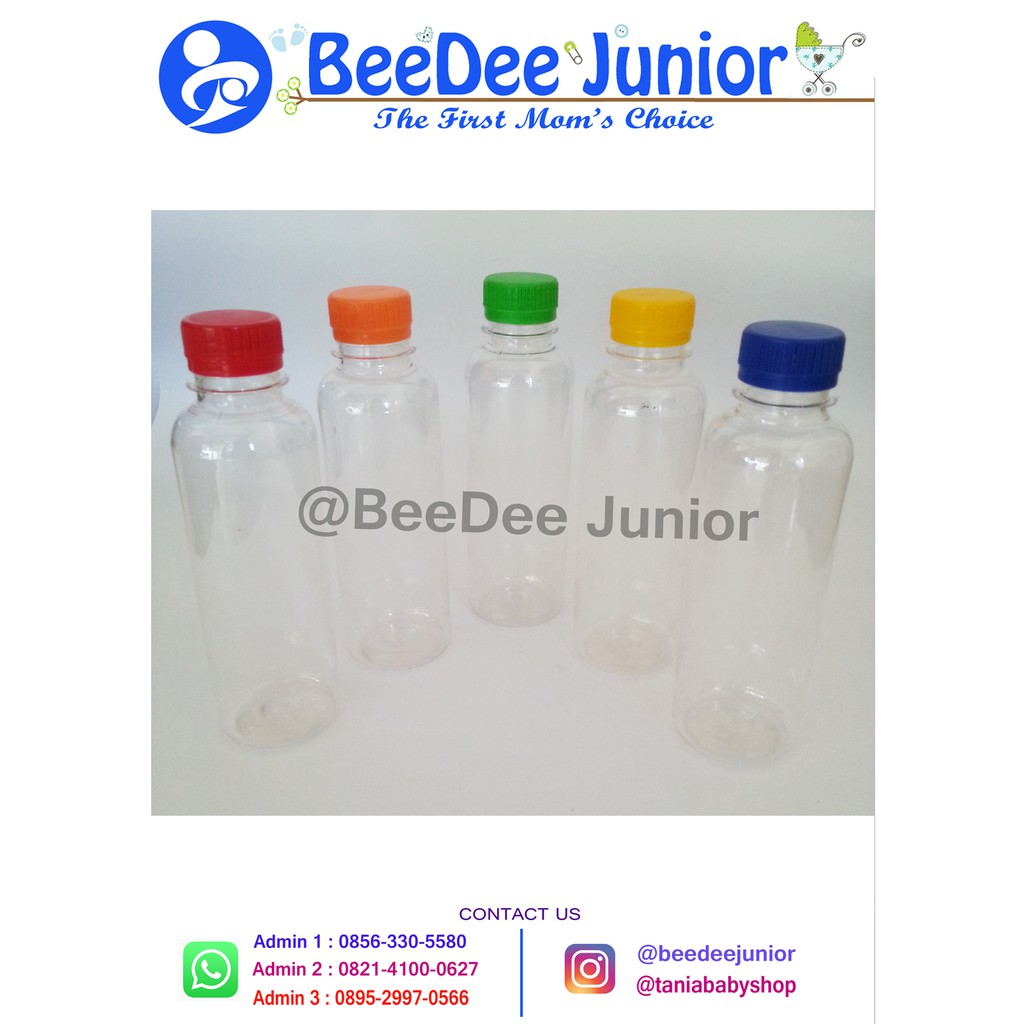 BOTOL PLASTIK MURAH 250ml - BOTOL PLASTIK JUICE - GROSIR BOTOL PLASTIK - BOTOL MINUM