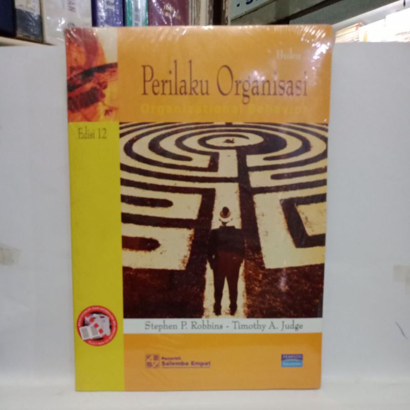 Jual BUKU PERILAKU ORGANISASI EDISI 12 BUKU 2-STEPHEN P.ROBBINS ...