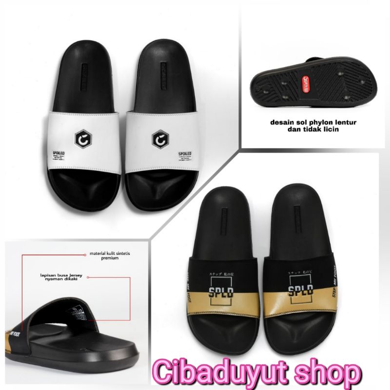 Spoiled Sliper Sandal slide Sandal slop pria original distro