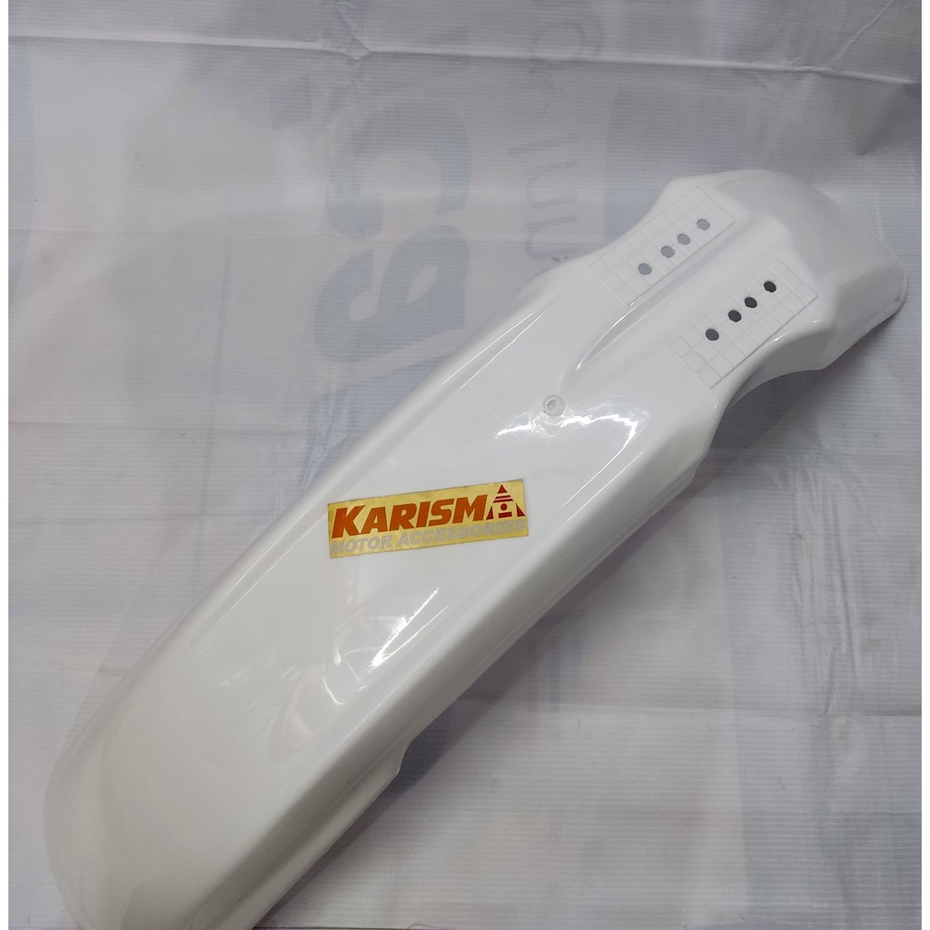 Slebor Depan Trail TS Jadul White  BMX