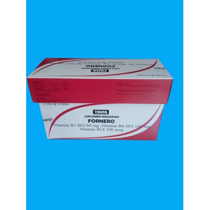 FORNERO TABLET PER BOX VITAMIN MIRIP BENEURON