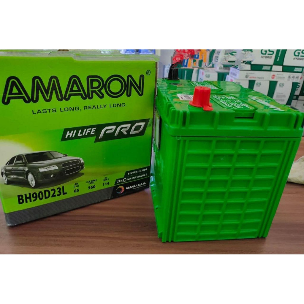 Jual Aki Mobil Murah Surabaya Q85 / 90D23L Amaron Hi-Life 12V / 65Ah
