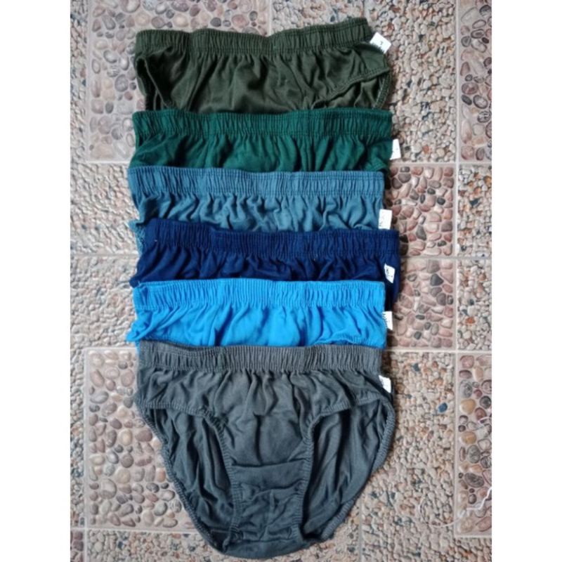 6 pcs Celana dalam pria murah / Celana dalam pria lusinan