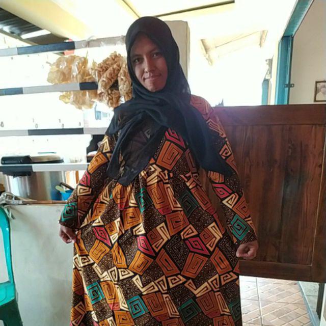 Gamis Batik Syari Mozaik