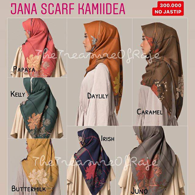 Jana Scarf Kamiidea Kami People