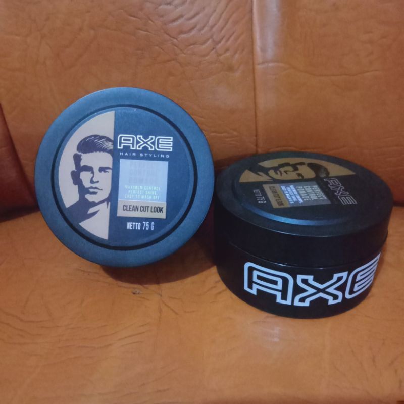 Axe hair styling  perfect control minyak rambut laki - laki Pomade clean cut look 75g