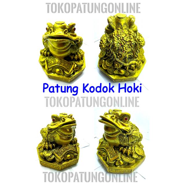 Patung Kodok Hoki Rejeki