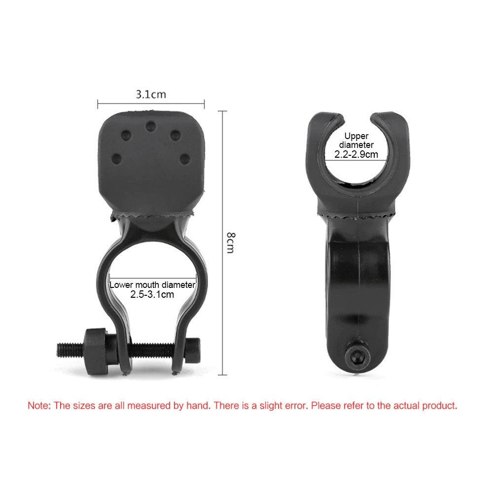 YGRETTE - Braket Bracket Mount Holder for Flashlight dudukan model senter untuk lampu led sepeda